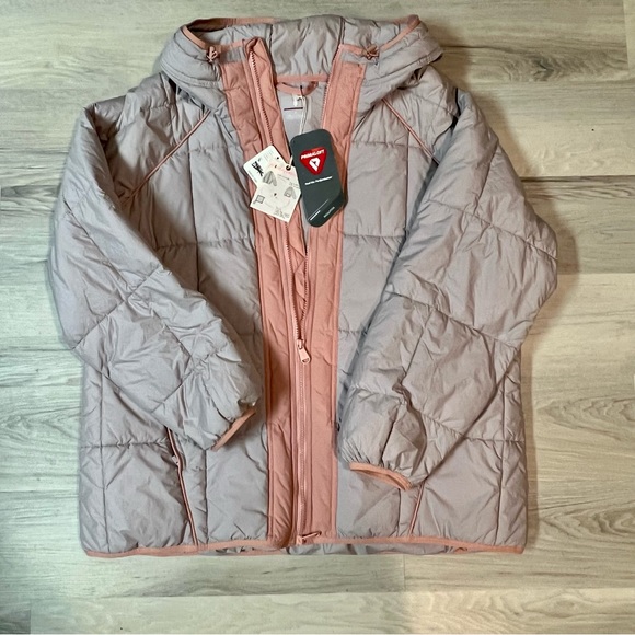 NWT Free People Movement Parker Packable Puffer Jacket Silver Dusk S - Picture 9 of 9